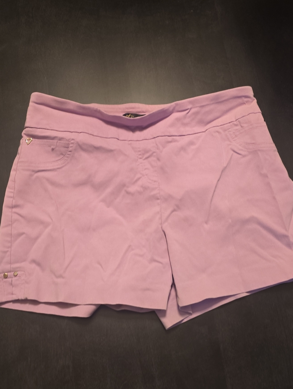 Thalia Sodi Lavender High-Waist Pull-On Shorts